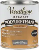 Varathane Ultimate Polyurethane Semi-Gloss Oil-Based Wood Finish – Clear