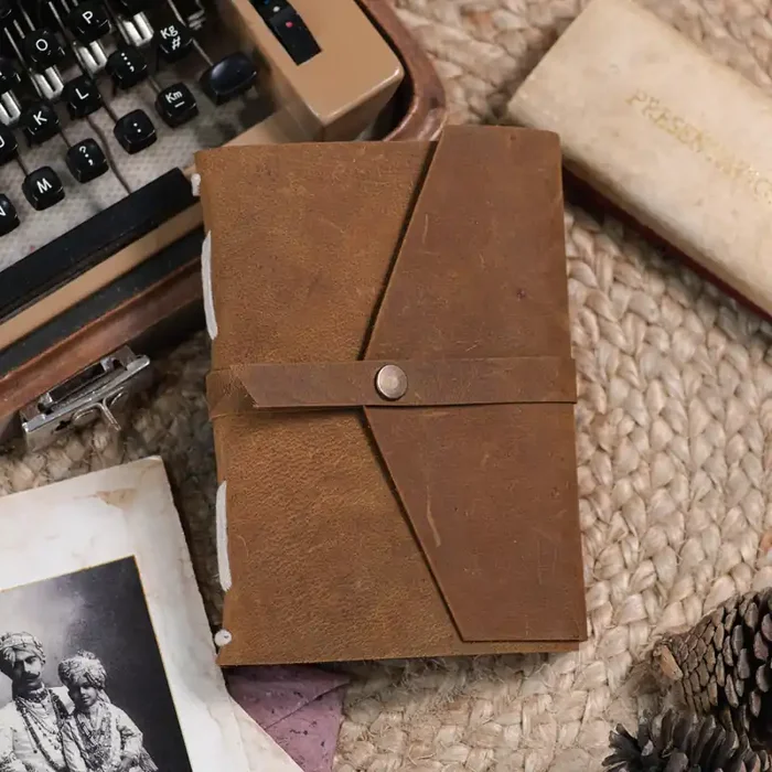 Vintage Leather Journal Diary