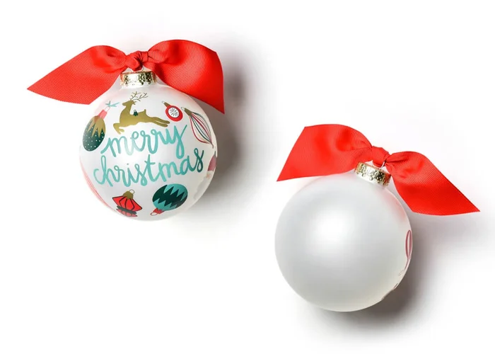 VINTAGE ORNAMENTS GLASS ORNAMENT