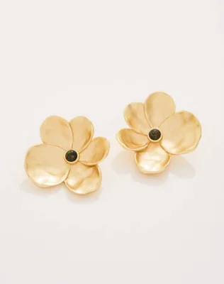 Viola Earrings Black – Spartina