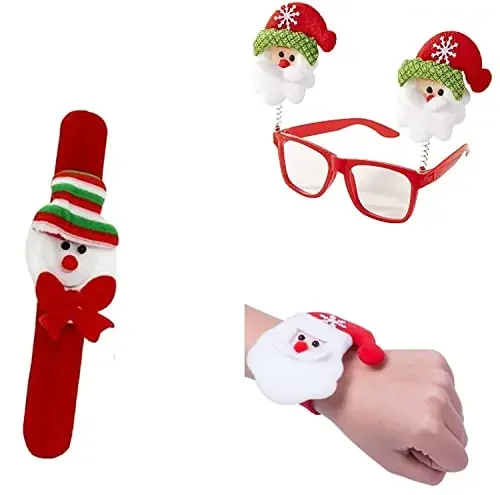 VR Creatives Christmas Accessories for Kids, Party, Decoration, Festival Fun (Hand Band Goggles)