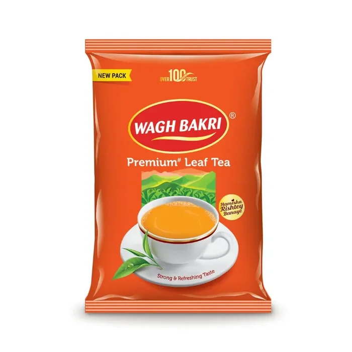 Wagh Bakri Premium Leaf Tea Poly Pack 500 Gram Black Tea