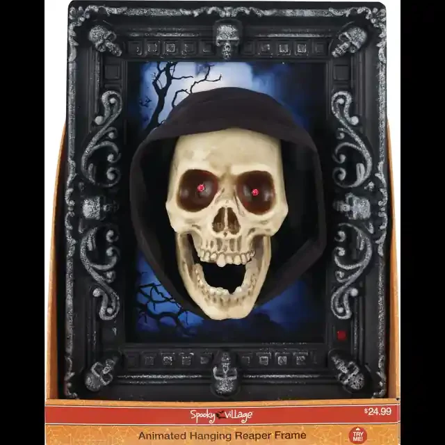 Wall Hanging Animated Reaper Frame