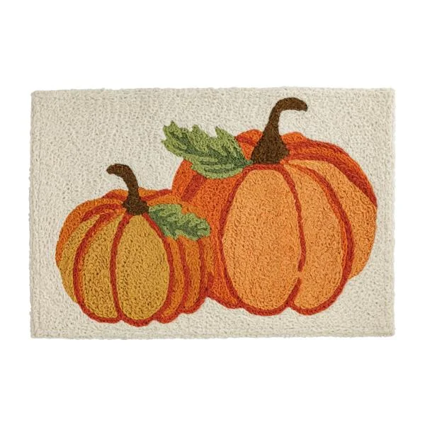 Washable Pumpkin Doormat