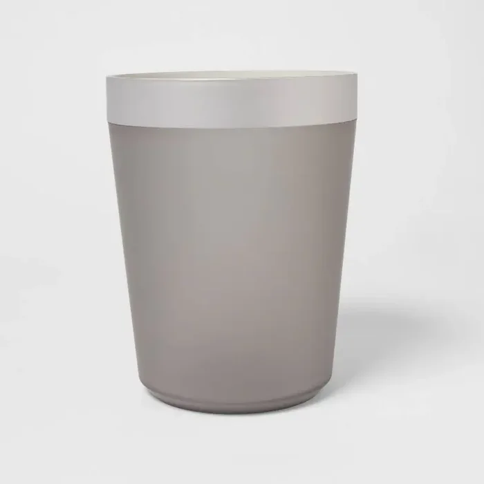 Wastebasket Gray – Room Essentials™