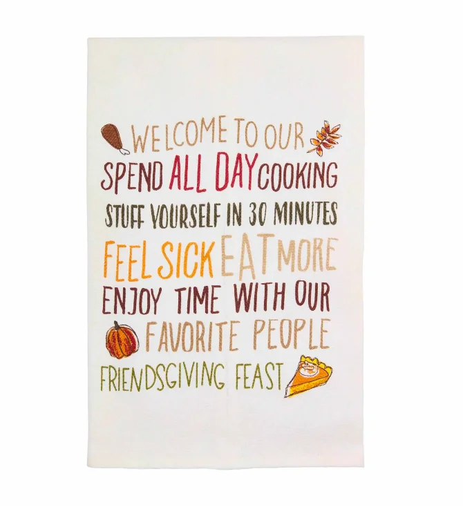 Welcome Friendsgiving Towel