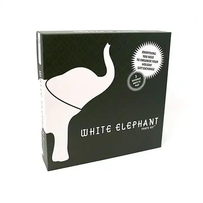 White Elephant Party Kit