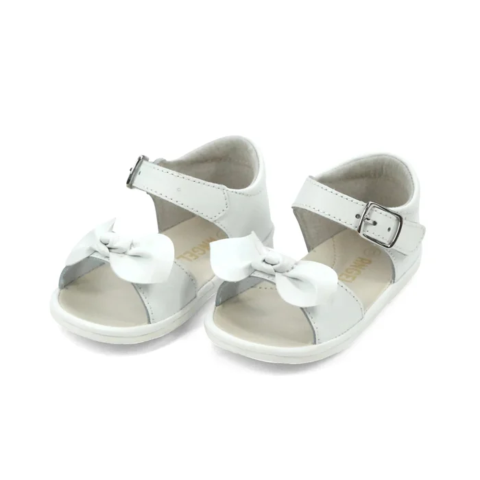 WHITE JOLIE BOW SANDAL