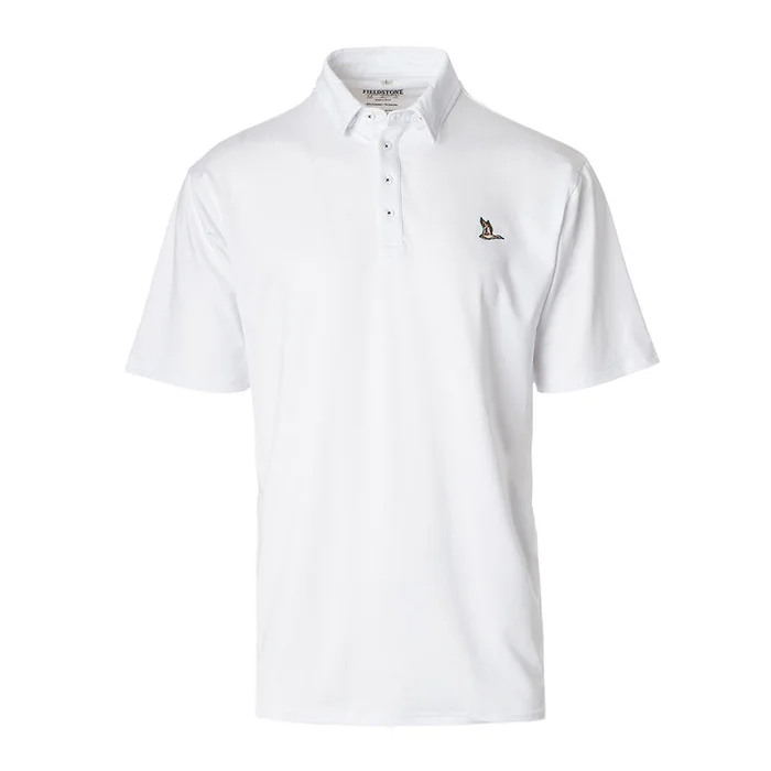 WHITE ROOST SOLID POLO