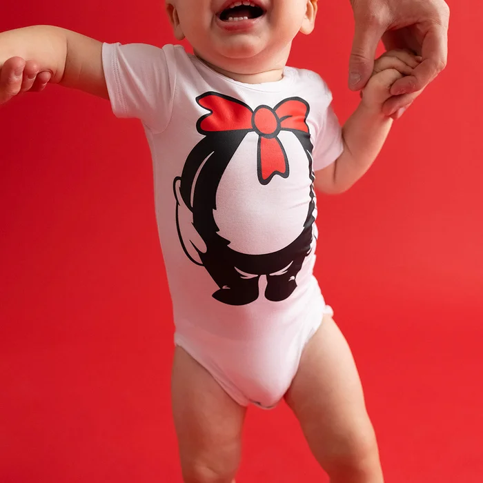 White Short Sleeve Baby Bodysuit | Dr. Seuss Cat in the Hat