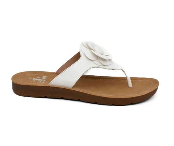 White So Delish Sandals – Corkys