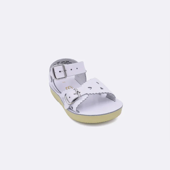 WHITE SUN-SAN SWEETHEART SANDAL