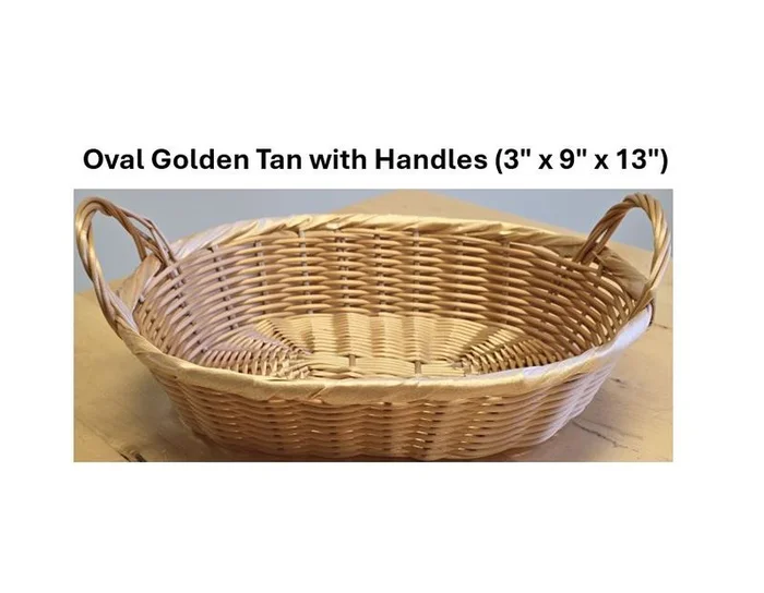 Wicker Baskets for Gift Baskets-Oval