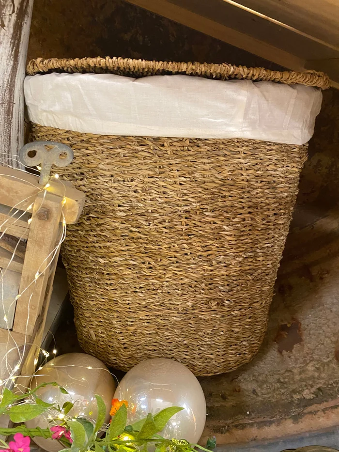 Wicker Laundry Basket