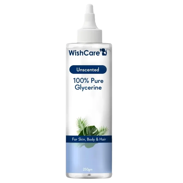 WishCare Unscented Glycerine – 100% Pure & Vegan 250gm