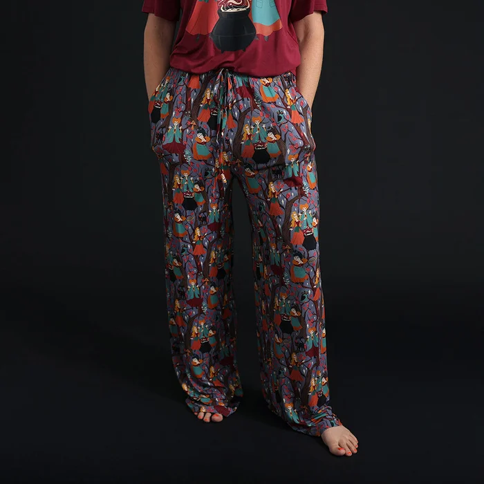 Witch Purple Long Disney Hocus Pocus Women’s Puddle Pants | Posh Peanut®