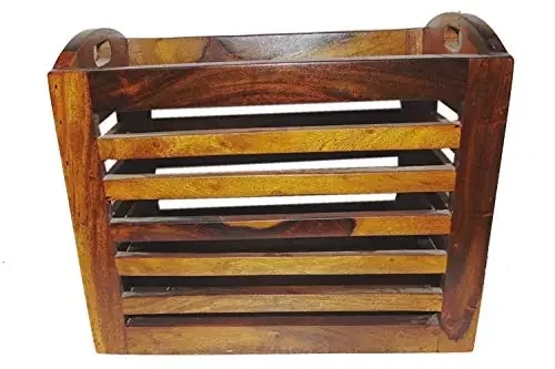 Wooden Magazine Stand/Holder