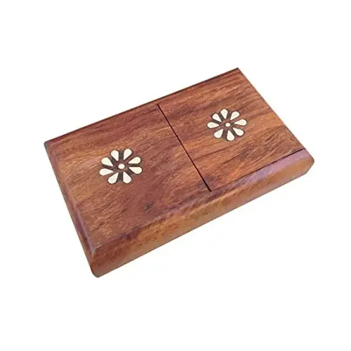 Wooden Pocket Cigarette Case Holder