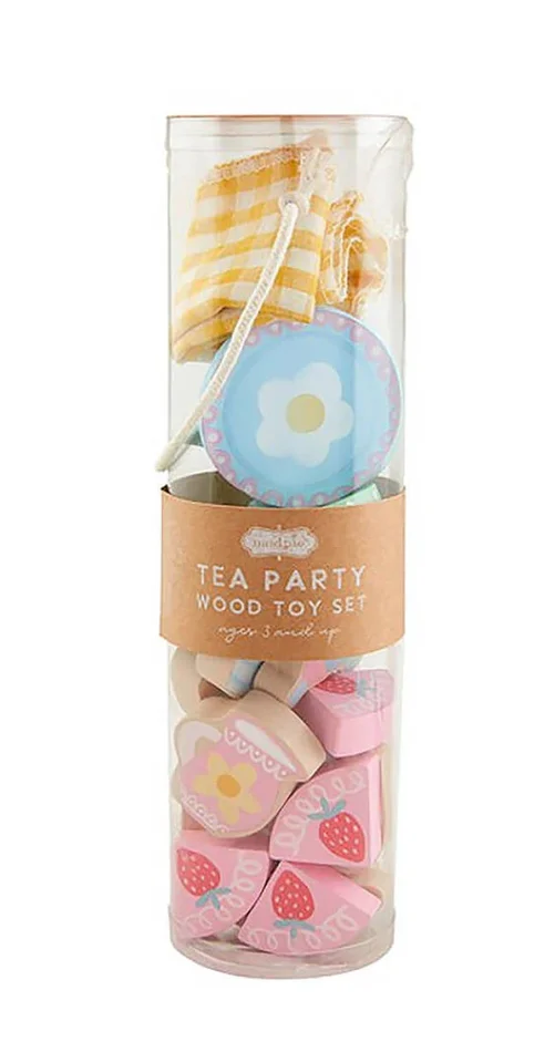 Wooden Tea Party Set