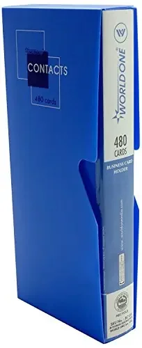 World One BC105 Business Card Holder – 480 Cards