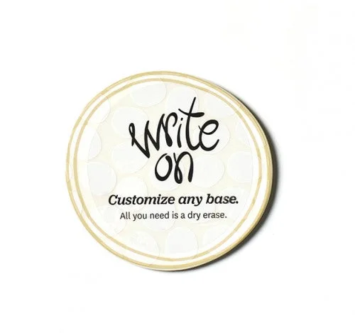WRITE ON ATTACHMENT