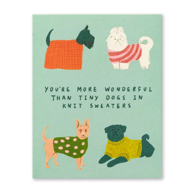 You’re More Wonderful Friendship Card