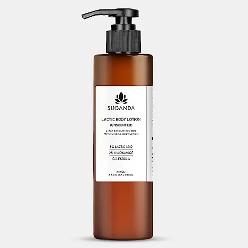 Your previous contribution Suganda Unscented Lactic Body Lotion with 5% Lactic AcidImproves Skin Texture & Strawberry Legs (200ml)