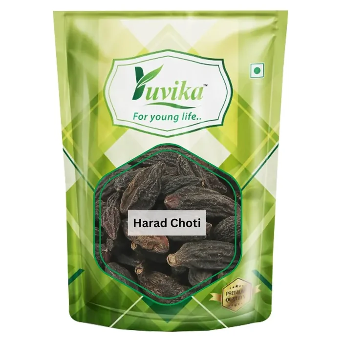 YUVIKA Harad Choti – Kali Harad – Black Himej – Terminalia Chebula – Myrobalan (400 Grams)