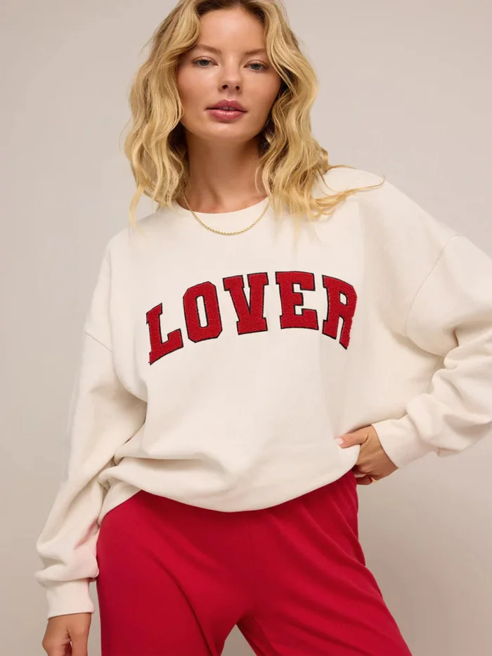 Z Supply Oversized Lover Sweatshirt – Vanilla Ice