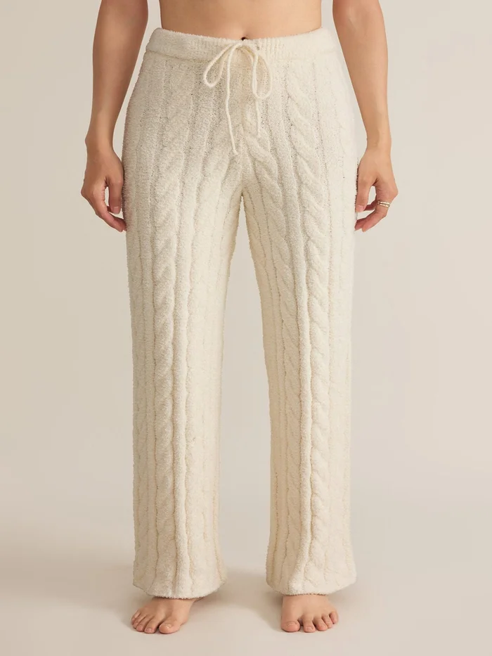 Z Supply Paige Cable Knit Pants – Sea Salt
